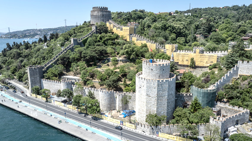 Rumeli Hisarı’nda 125 metrelik tünel ortaya çıkarıldı