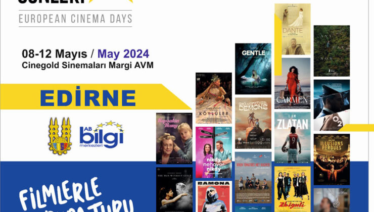 Avrupa’nın ödüllü filmleri Edirnelilerle buluşacak