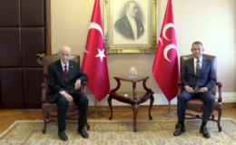 CHP Genel Başkanı Özel, MHP Genel Başkanı Bahçeli’yi ziyaret etti