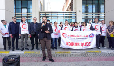 Edirne Devlet Hastanesinde yetkili sendika Genel Sağlık İş oldu