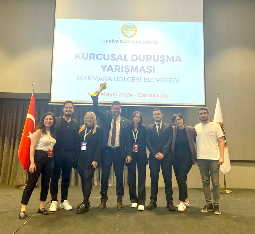 Edirne Barosu’na ikincilik kupası