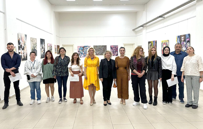Ana Sanat Atölye Resim Sergisi açıldı