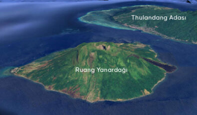 Endonezya’daki Ruang Yanardağı patlamaya devam ediyor