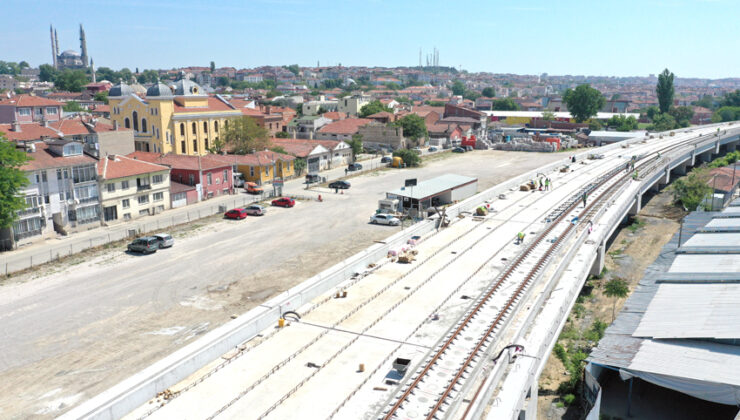 Hızlı Tren’de kent merkezi çalışmaları gelecek ay tamamlanacak