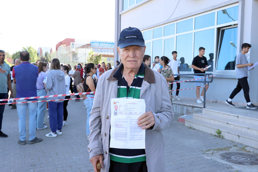 Edirne’nin “filozof hurdacısı” 81 yaşında YKS’ye girdi