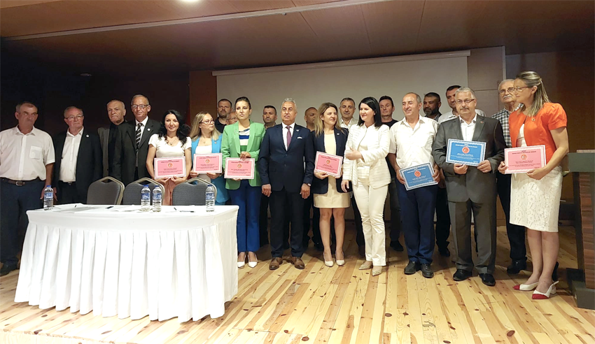 Yaman, Merkez Mahalle Muhtarları Derneği başkanı oldu