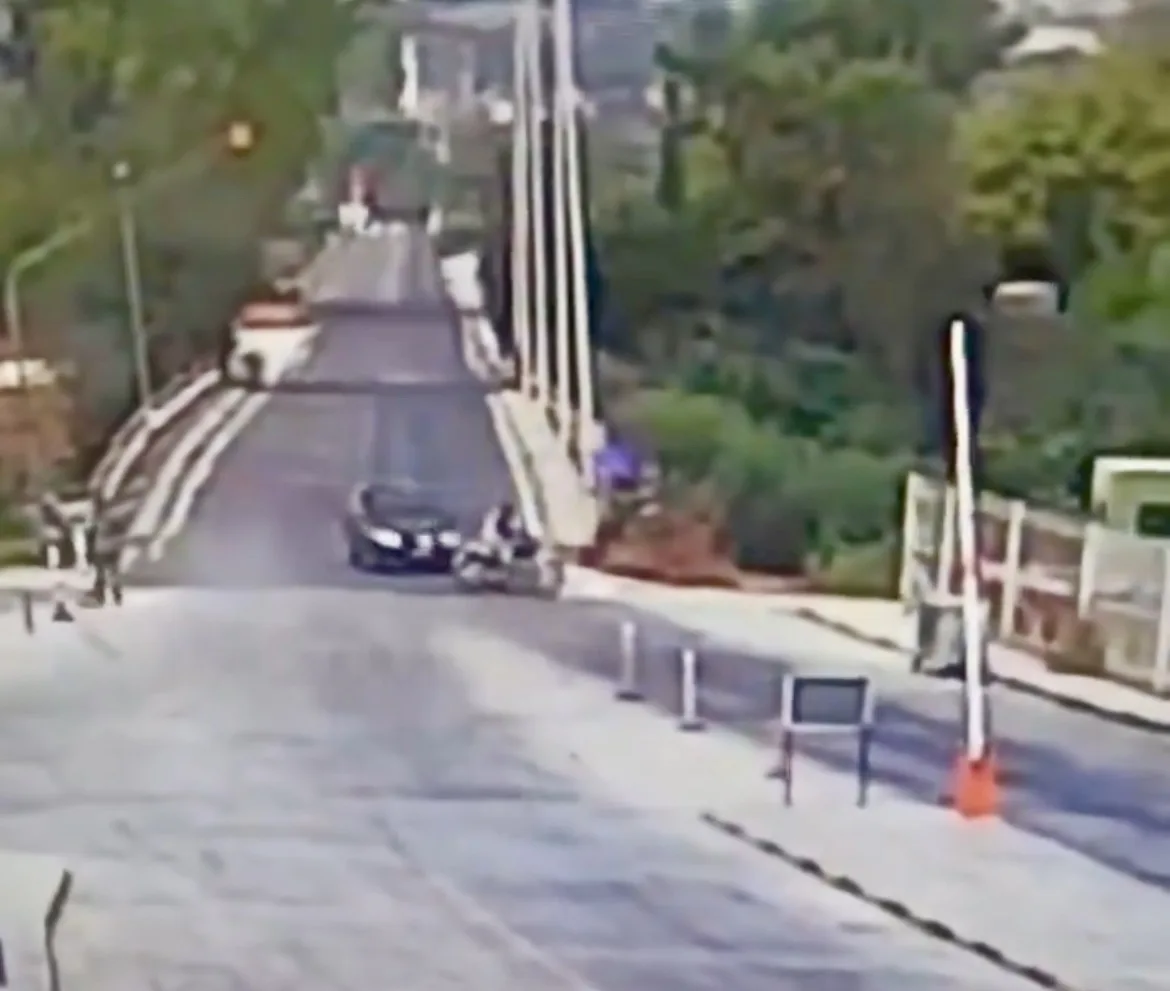 Yunan sürücü polis müdahalesi ile durduruldu