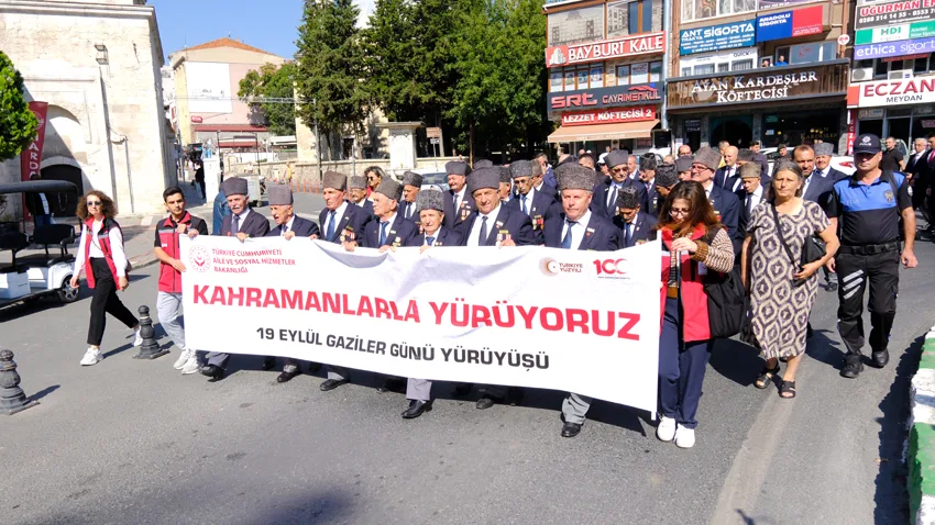 Kırklareli’nde 19 Eylül Gaziler Günü dolayısıyla tören düzenlendi
