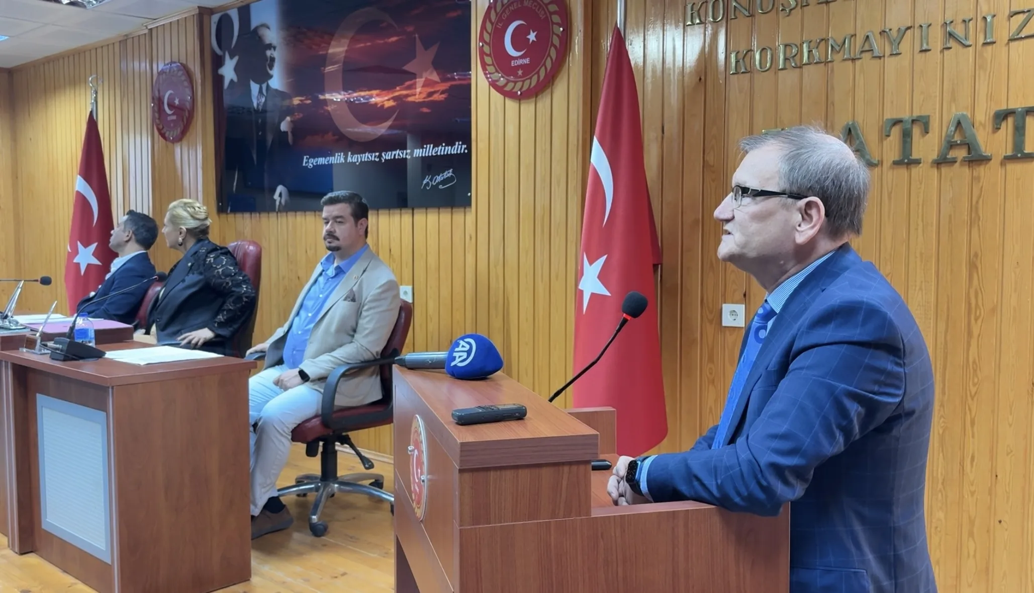 Edirne Kent Kültürünü ve Bilincini Geliştirme Derneği faaliyetlerini anlattı