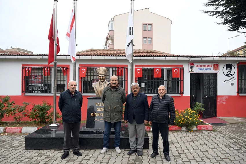 Edirneli gaziler, Bakan Bak’ın davetlisi olarak Türkiye-Galler maçını izleyecek