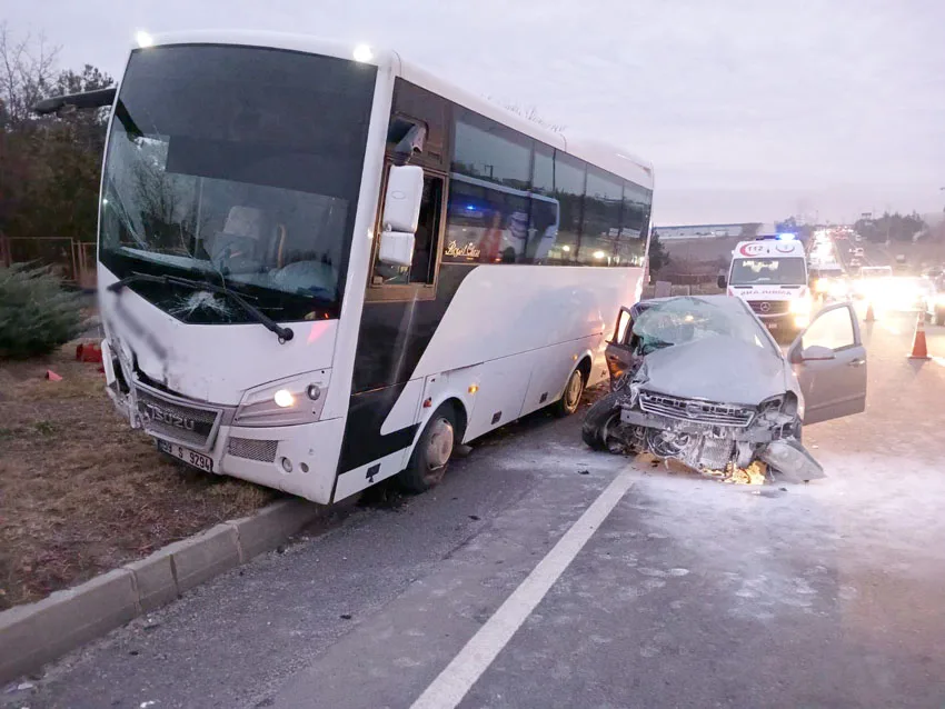 Tekirdağ’da feci kaza: 1 kişi öldü, 5 kişi yaralandı