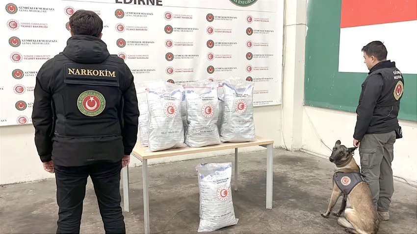 Kapıkule ve Hamzabeyli’de 26 kilo 868 gram uyuşturucu ele geçirildi
