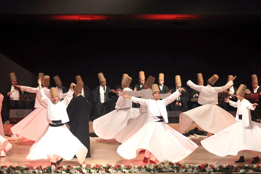 Edirne’de Mevlevi Sema Mukabelesi icra edildi