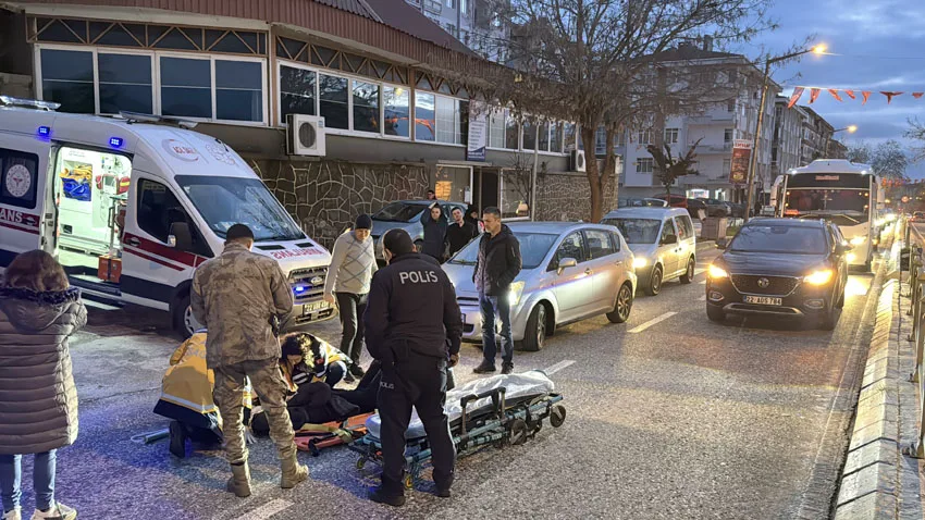 Edirne’de otomobilin çarptığı öğrenci yaralandı