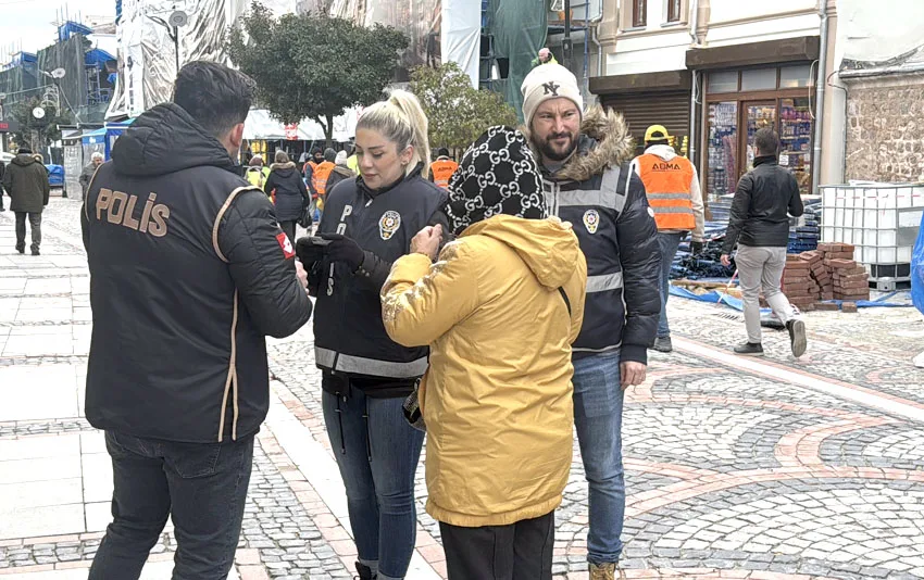 Edirne polisinden yılbaşı öncesi “huzur uygulaması”