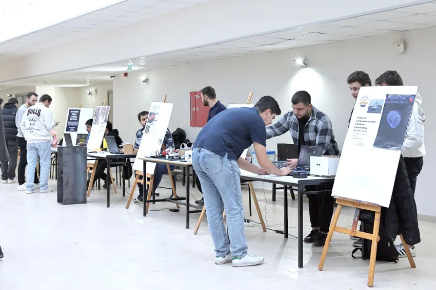 Yenilikçi fikirler dönem sonu proje sergisiyle tanıtıldı