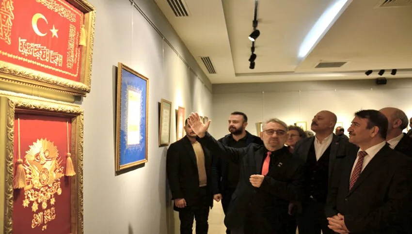 Tekirdağ’da “Geleneksel Türk İslam Sanatları Sergisi” açıldı