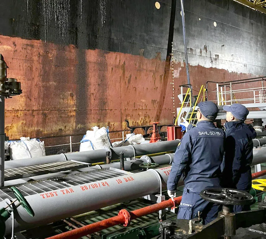 Çanakkale’de denizi kirleten gemiye 39 milyon lira ceza kesildi