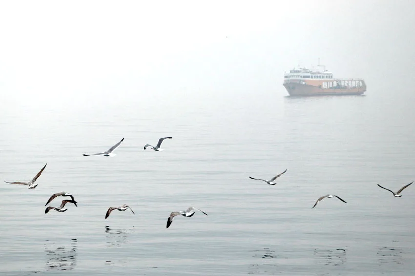 Tekirdağ’da sis deniz ve kara ulaşımını olumsuz etkiledi
