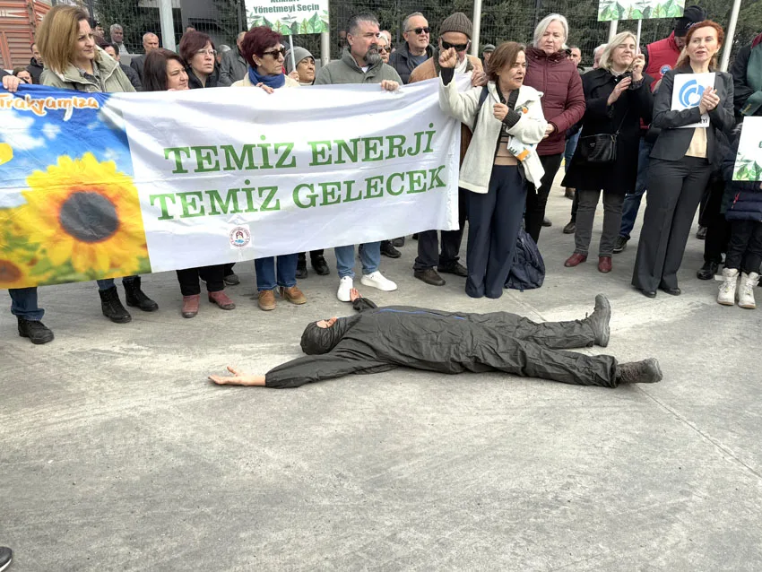 Tekirdağ’da çevre eylemi