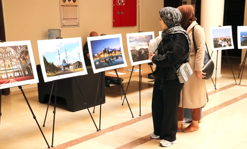Ramazan ayına özel “Tekirdağ Camileri” resim sergisi açıldı