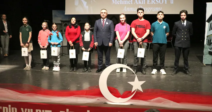 Tekirdağ’da İstiklal Marşı’nın Kabulü ve Mehmet Akif Ersoy’u Anma Günü programı düzenlendi