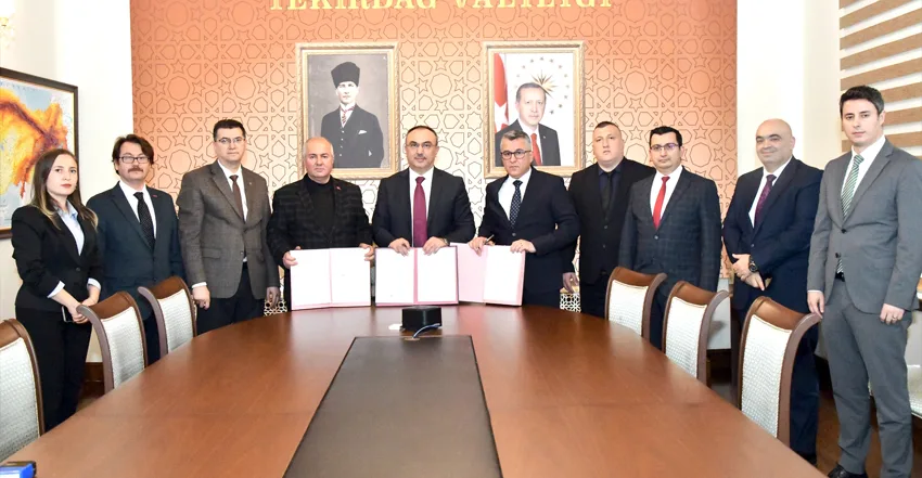 Tekirdağ’da “Köyümde Yaşamak İçin Bir Sürü Nedenim Var” Projesi protokolü imzalandı