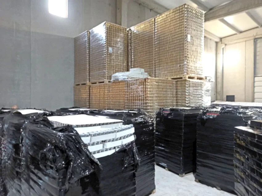 Kırklareli’nde izinsiz üretilen 1 milyon 136 bin kutu enerji içeceği ele geçirildi