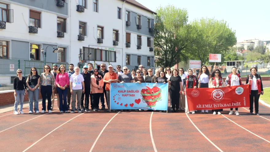 Edirne’de “kalp sağlığı” yürüyüşü düzenlendi