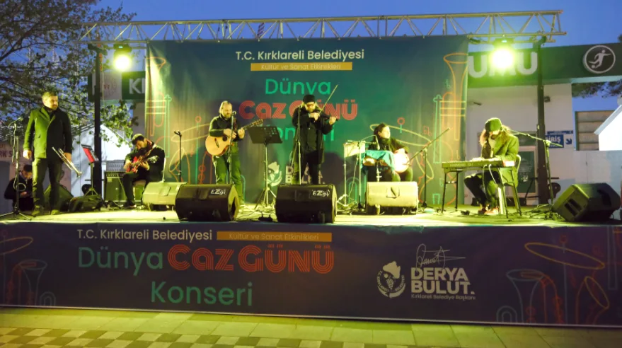 Kırklareli’nde Dünya Caz Günü kutlandı
