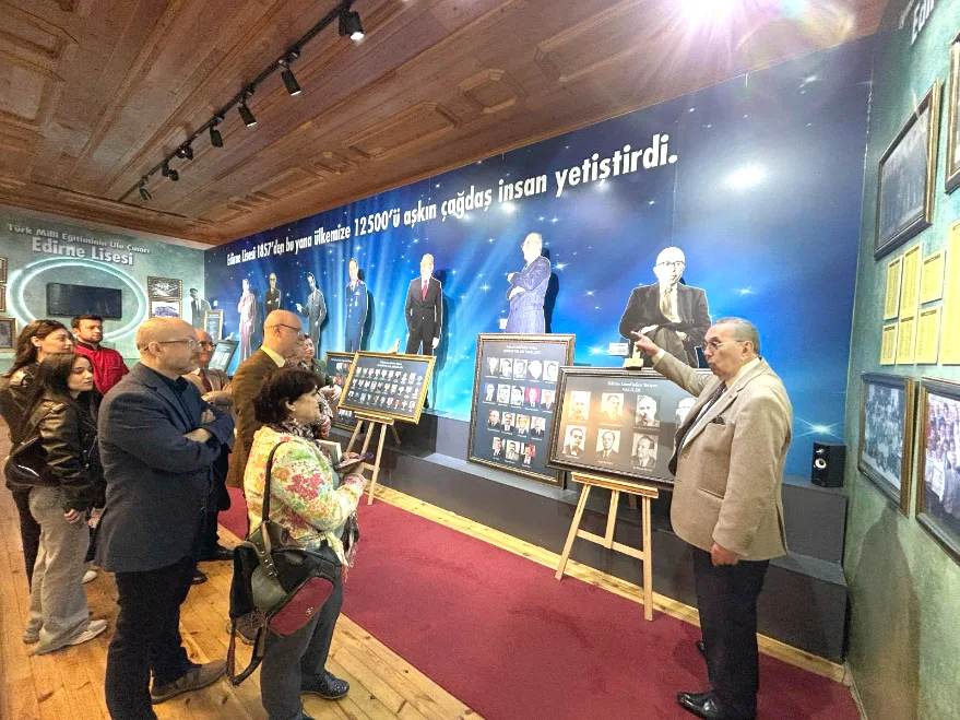 TÜ’den Edirne Lisesi’nde Turizm Haftası etkinliği