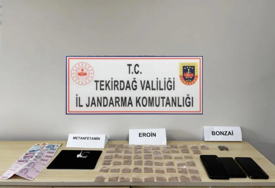 Tekirdağ’da uyuşturucu operasyonunda 7 şüpheli gözaltına alındı