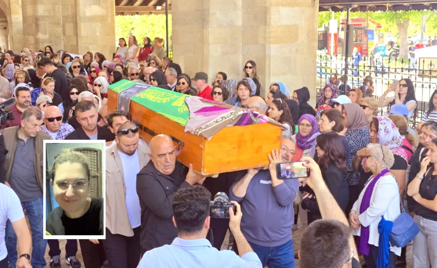 Eski eş kurbanı Bahar, gözyaşlarıyla toprağa verildi