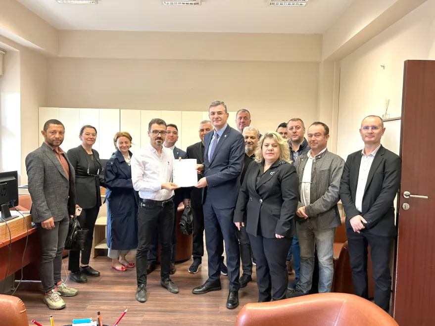 Edirne SMMMO’da Cüneyt Keskin güven tazeledi
