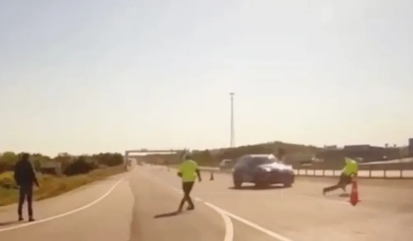 Tekirdağ’da polis memuruna çarpıp kaçan zanlı kovalamaca sonucu yakalandı