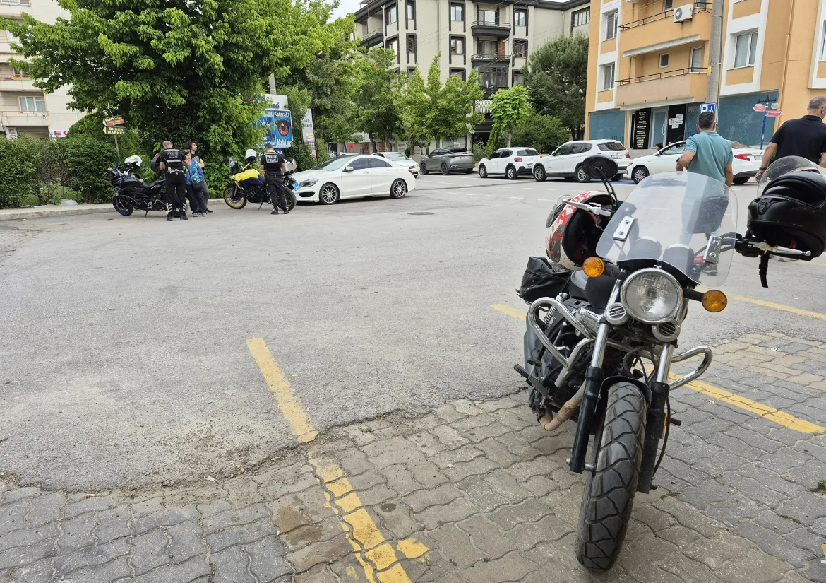 Edirne’de otomobille motosikletin çarpıştığı kazada 2 kişi yaralandı