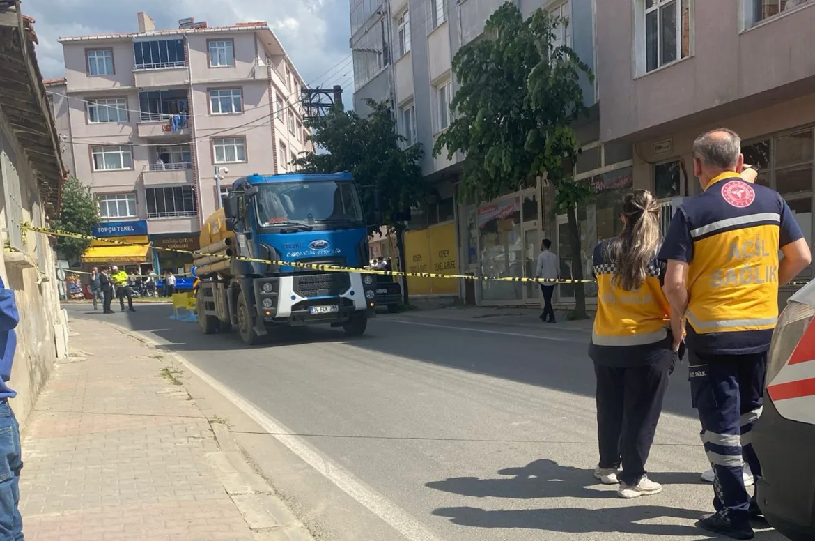 Tekirdağ’da vidanjörün çarptığı kadın hayatını kaybetti