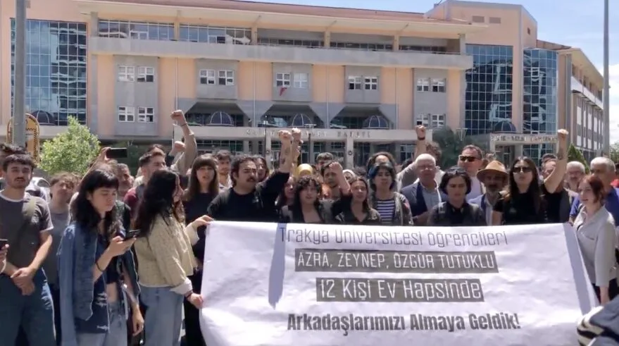 Tutuklu üniversitelilere tahliye