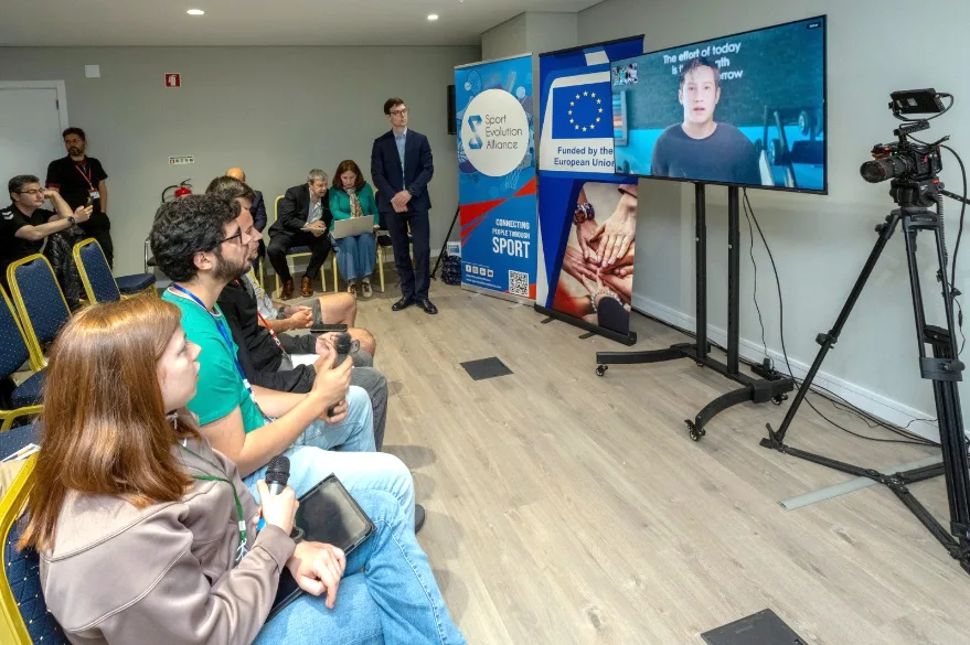 Edirne Lizbon’da “My Fit Friend” Projesi için sahnedeydi!