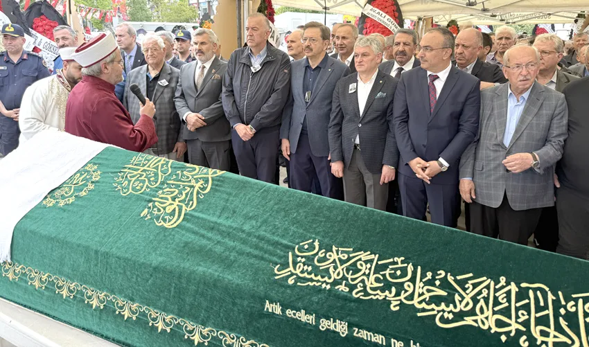 TOBB Başkanı Hisarcıklıoğlu Tekirdağ’da cenaze törenine katıldı