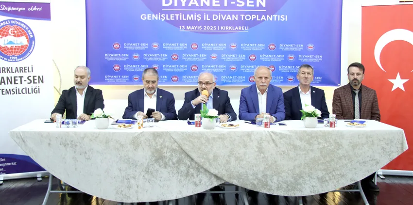 Diyanet-Sen Kırklareli İl Divan Kurulu Toplantısı yapıldı