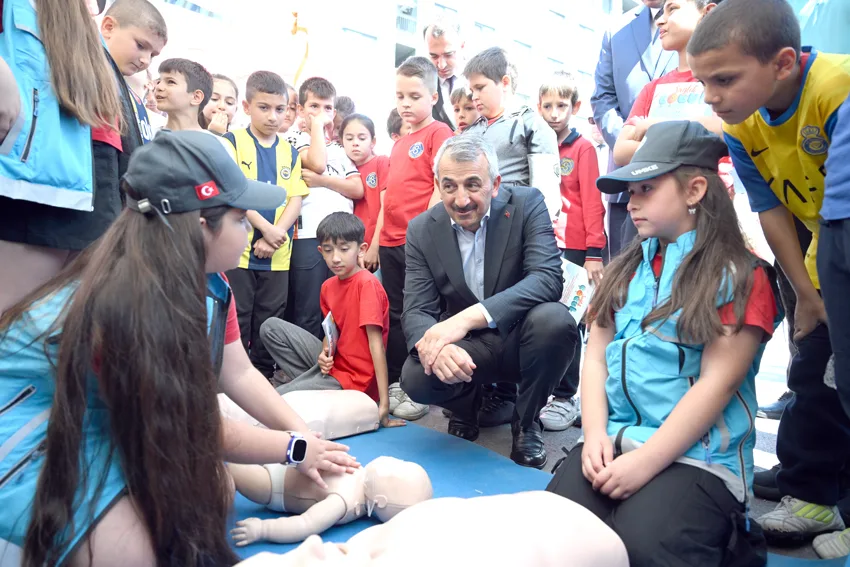 Edirne’de ilkokul öğrencileri sağlıklı yaşam konusunda bilinçlendirildi