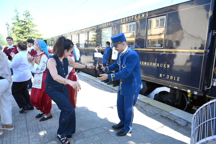 Paris’ten yola çıkan Orient Express Türkiye’ye ulaştı