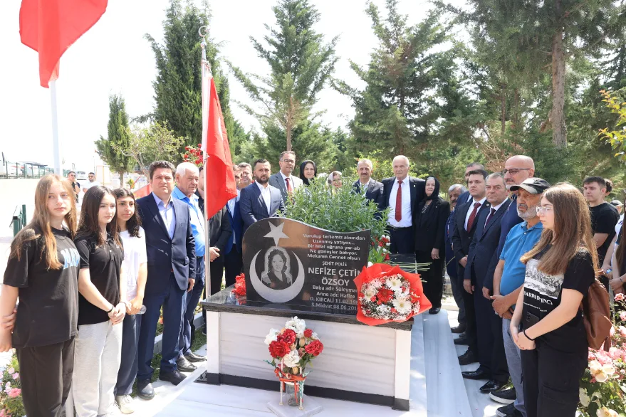 Edirne’de şehit polis Nefize Çetin Özsoy anıldı
