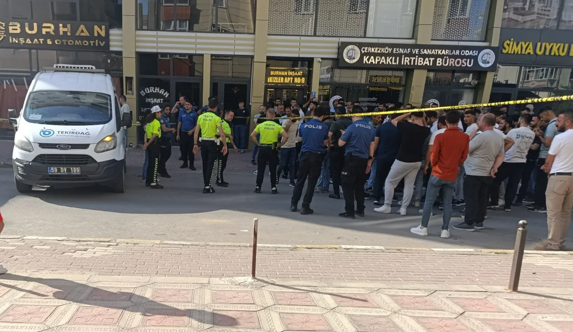 Tekirdağ’da silahla vurulan müteahhit hayatını kaybetti