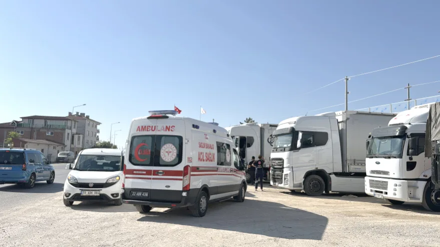 Edirne’de TIR sürücüsü aracında ölü bulundu
