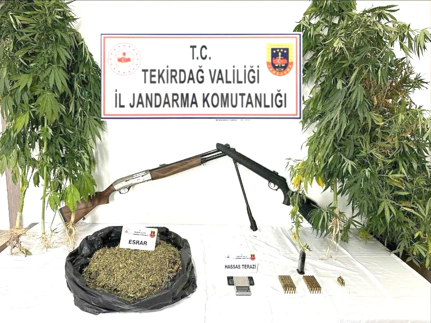 Tekirdağ’da uyuşturucuya 4 gözaltı