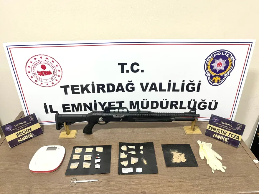 Tekirdağ’da uyuşturucu operasyonunda 7 tutuklama