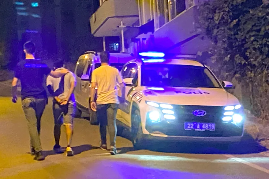 Edirne’de kız arkadaşını darbeden şüpheli gözaltına alındı