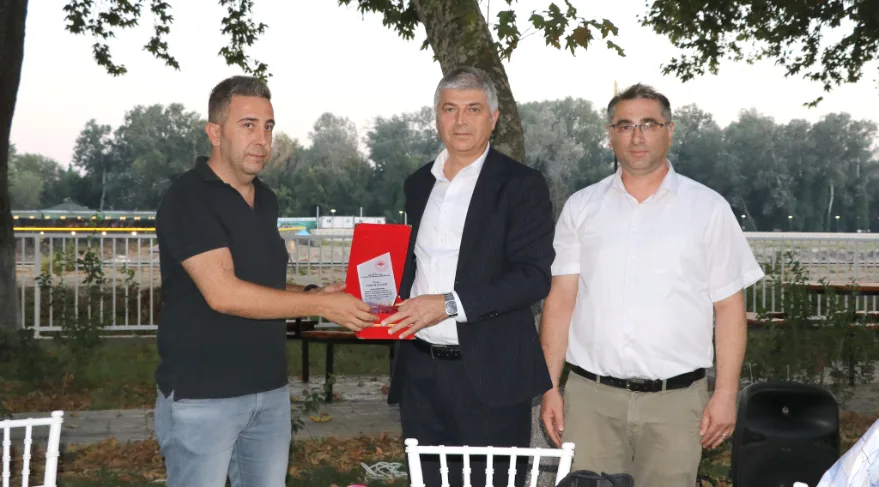 Edirne Tarım Müdürü Bayazıt için veda yemeği düzenlendi